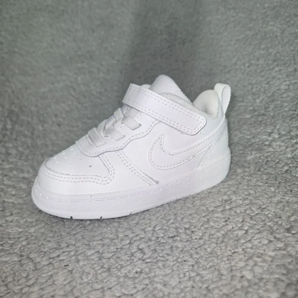Nike Kids All-White Sneakers